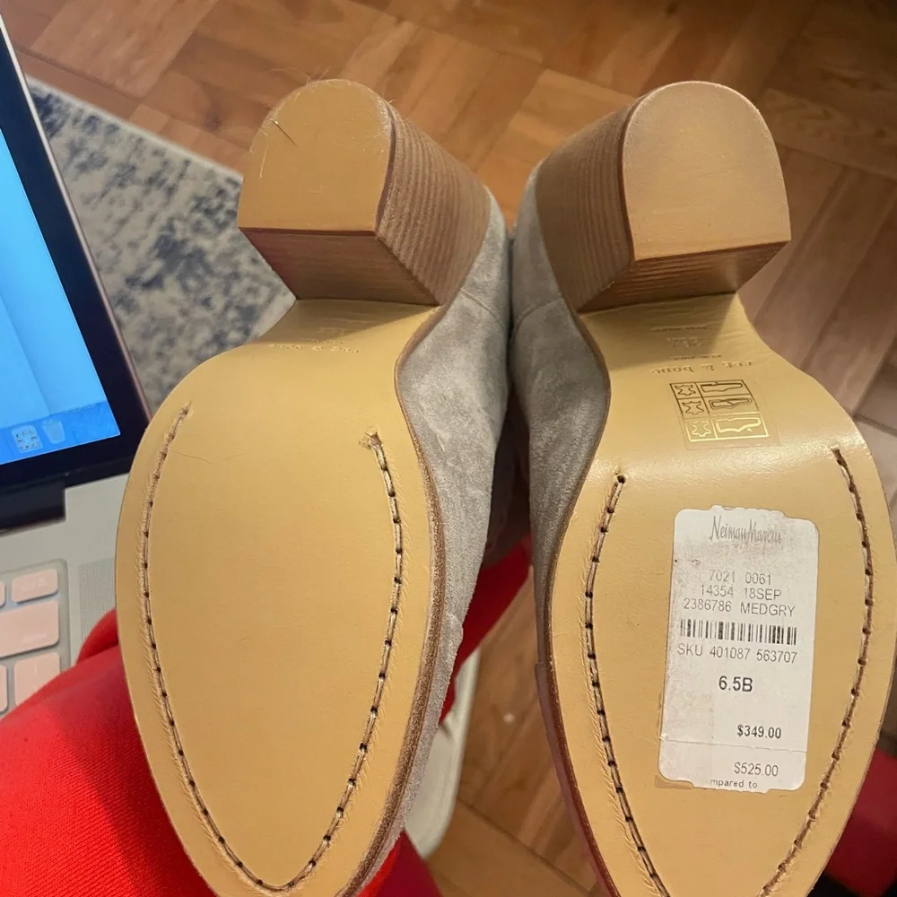 Grey Rag & Bone Booties - Picture 4 of 6